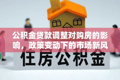 临湘公积金贷款调整对购房的影响，政策变动下的市场新风向