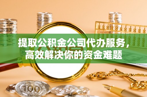 临湘提取公积金公司代办服务，高效解决你的资金难题