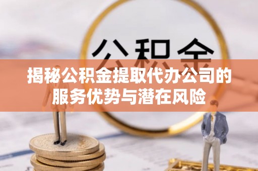 临湘揭秘公积金提取代办公司的服务优势与潜在风险